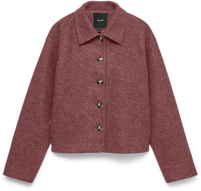VERO MODA - VMIDA LS BRUSHED BUTTON JACKET EXC - Dames - Vesten