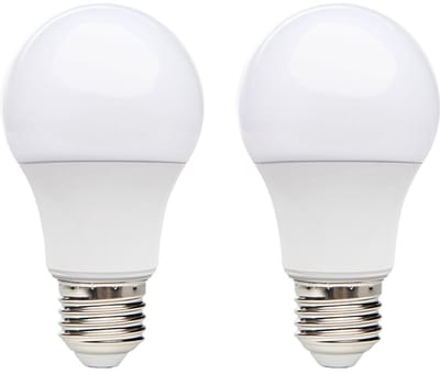 Kobi LED Lamp E27 8.5W - 806lm - 4000K - 230V - Standaardvorm - Voor Kantoor, Keuken of Woonruimte - 2 stuks