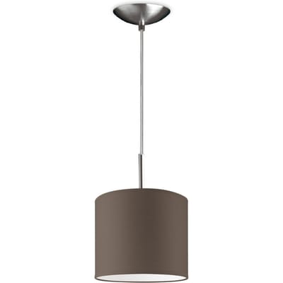 hanglamp tube deluxe bling Ø 20 cm - taupe