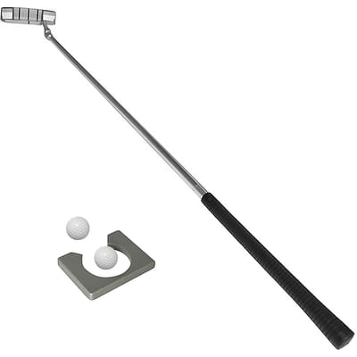 Golf Putting Set met Golf Putter 2 Golfballen Golf Putting Cup voor Reizen Indoor Golf Putting B
