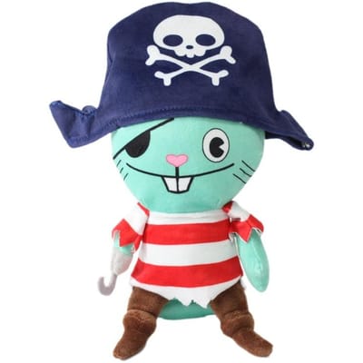 Happy Tree Friends Pluche Speelgoed 1/24 Lumpy Petunia Nutty Splendid Zachte Pop Kamerdecoratie Cadeau Voor Fans As picture