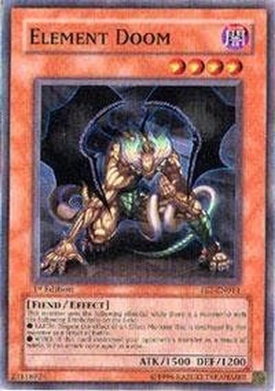 Yu-Gi-Oh! Speelkaart Element Doom (FET-EN011) - Flaming Eternity - 1e Editie - Common