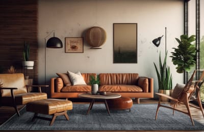Vintage Woonkamer Vloerkleed - Houtskool Grijs 195 cm x 280 cm - Laagpolig Woonkamer Tapijt – Boho Stijl