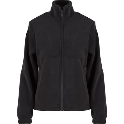 Urban Classics Dubbel Polar Fleece Dames Fleece - zwart - S
