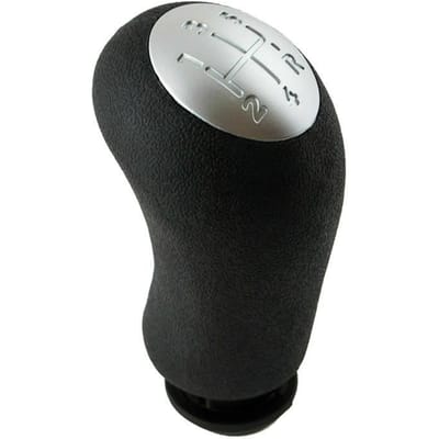 POMMEAU DE VITESSE CHROME MATE 5 VITESSES prévu RENAULT CLIO 3 KANGOO 2 MEGANE 2 SCENIC 2 DACIA DOKKER DUSTER LODGY LOGAN SANDERO
