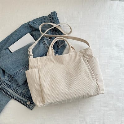 Tas Damesmode Koreaanse Versie Casual Eenvoudig Ins Grote Capaciteit Schoudertas Woon-werkverkeer Retro Textuur Nieuwe Handtas gray