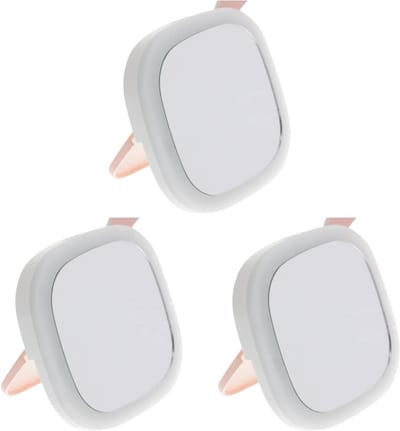 3 Stuks Nachtlampje Make-up Spiegel Make-up Licht Mini-zakspiegel Kleine Make-upspiegel Met Licht Reis Led Make-up Spiegel Reis Spiegel Led Lichten Kaptafel Vrouw Lichtgevend