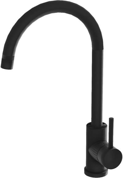 LAVITA® Keukenkranen ORION – Zwart - Hoge uitloop - 360° draaibereik - Handdouche - Mengkraan Keukenmixer voor Wastafel - Kraan voor extra hygiëne en comfort - Stijlvol Ontwerp