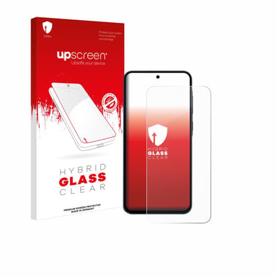 upscreen - Screenprotector voor Samsung Galaxy A55 5G Enterprise Edition - Folie Beschermfolie Beschermglas transparant