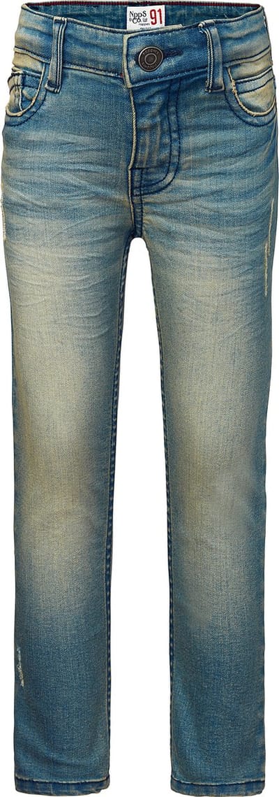 Noppies Broek Gdansk - Medium Blue Wash - Maat 92