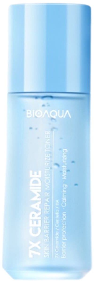 BIOAQUA 7X Ceramide Hydraterende Toner voor Huidbarrière Herstel met Centella en Hyaluronzuur 120ml