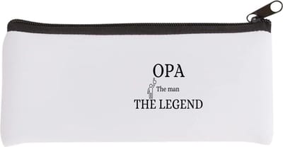 Akyol - opa the man the legend Etui - Opa - opa - verjaardag opa - cadeautje - kado - geschenk - 20 bij 9 cm
