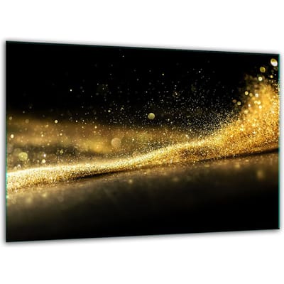 TMK ArtDeko - Gehard Glas Snijplank - 30x22 cm - Zwart