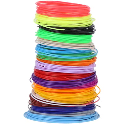20 kleuren 1,75 mm PCL filament navullingen voor 3D printer printpen lage temperatuur