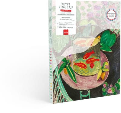 La Petite Epicerie Painting by Number Kit “THE GOLDFISH, HENRI MATISSE" 430g H32.5xW24.5xL3.5cm genummerde schilderijenset | Creatieve | Hobbyset | kinderen en volwassenen | beginnersvriendelijk