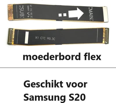 Samsung Galaxy S20 Moederbord Connector Flex Kabel