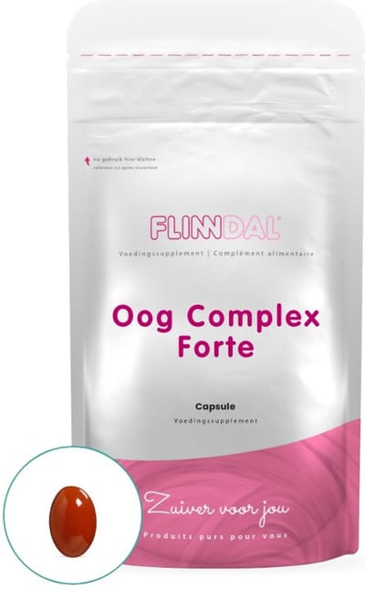 Flinndal Omega 3 Oog Capsules - Goed voor Gezichtsvermogen en Conditie van Oog - 30 Capsules
