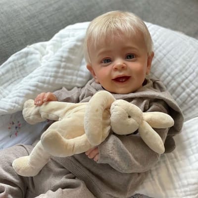 Levensgroot Babypop met Open Ogen, 60 cm, Silicone Realistisch Uiterlijk