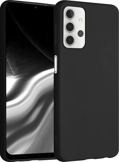 TrendyBescherming Telefoonhoesje - Back Cover - Geschikt Voor Samsung Galaxy A32 5G - Zwart En Black