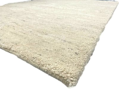 Houseify Handmade | Berber Vloerkleed | Gemêleerde wit - 240 x 170 cm
