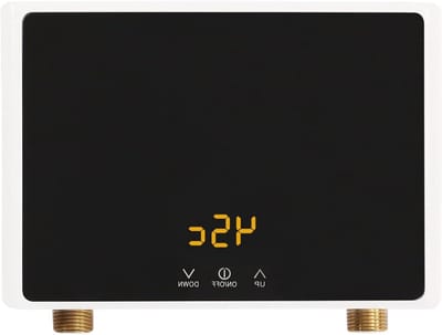 Elektrische Doorstroomboiler - Mini Waterverwarmer - Direct Warm Water - Vijf Vermogensniveaus - 5500 Watt - Zwart