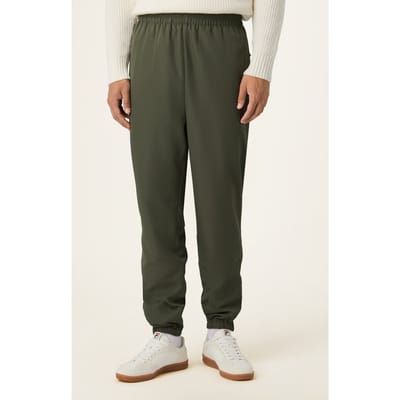 FILA San Siro Regular Woven Track Pants Deep Depths Maat: S | Joggingbroeken Outlet | Heren | Groen
