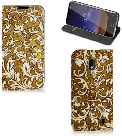 Telefoon Hoesje Nokia 2.2 Barok Goud