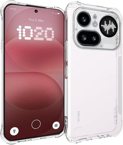 Hoesje Geschikt voor Nothing Phone (4a) - Transparant - Casemania Anti-Shock Back Cover - Extra Stevig Val en Stootbescherming Telefoonhoesje