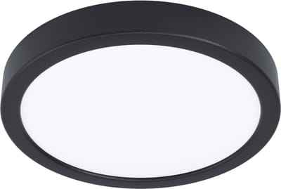 EGLO Fueva 5 Opbouwlamp - LED - Ø 21 cm - Zwart/Wit - Bewegingssensor