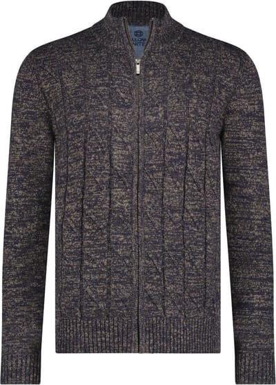 Fellows United Vest rough cable front and Brown (32.1118 - 140)