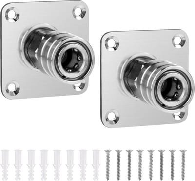 Hoge Druk Spuitpistool Houder Set van 2, Roestvrijstalen Accessoires voor Drukreinigers, Ideaal voor 1/4 Inch Aansluiting en Efficiënt Gebruik