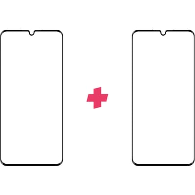 DuoPack: Xiaomi Mi Note 10 Lite screenprotector gehard glas Edge to Edge