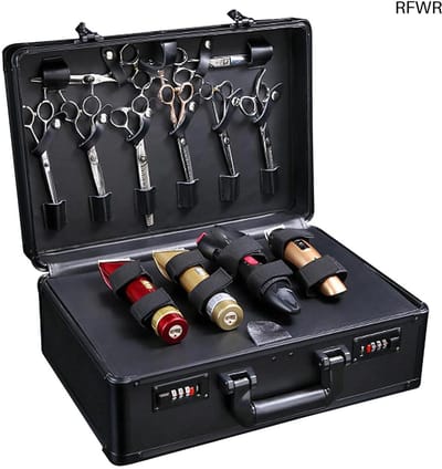 RFWR® Kapperskoffer met Veiligheidsslot en Grote Capaciteit - Perfect voor Stylist en Kapper