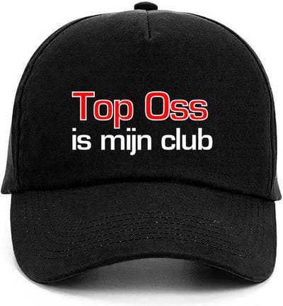 Pet met tekst: Top Oss is mijn club