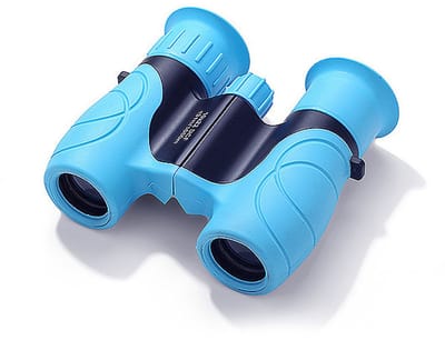 Crrynuo - Kinderverrekijker - 10x22 - Blauw - Met Rubber Bescherming - Draagbaar - FMC-Coating