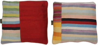Met de hand geweven Kilim kussenhoes