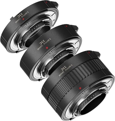 Macro Extension Tube Kit voor Nikon F Mount Camera's - Geschikt voor D850, D750, D5000 en meer - Verbeter je Close-up Fotografie met Hoogwaardige Accessoires