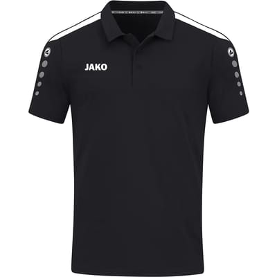 Jako Power Polo Dames - Zwart | Maat: 34