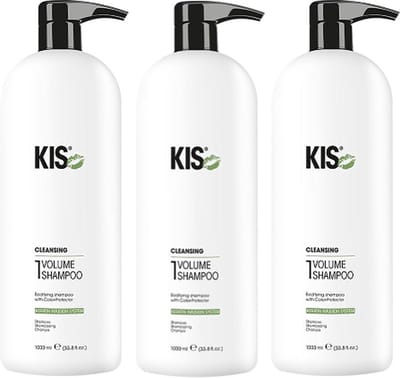 KIS - Kappers KeraClean Volume - voordeelverpakking - 6 x 1000 ml - Shampoo