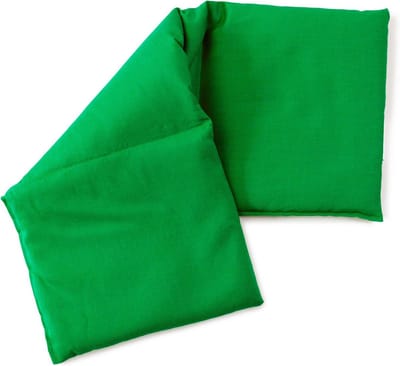 Korrelkussen 20x50 cm Groen – 3-Kamer Warmte Koude Therapie Kussen