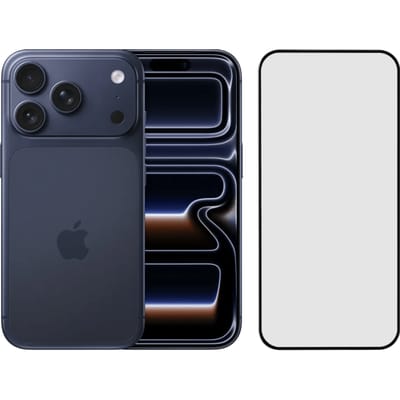 Apple iPhone 17 Pro 1TB Blauw + BlueBuilt Screenprotector Glas