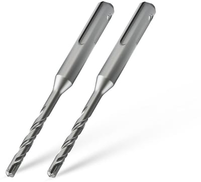 Professionele SDS Plus Boor 6 x 110 cm - 2 Stuks - Ideaal voor Steen en Beton
