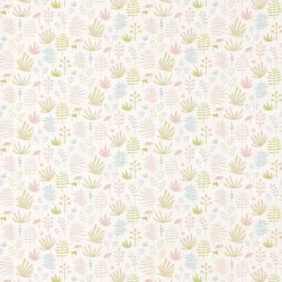 Casadeco kinderbehang Happy Dreams grassen roze groen