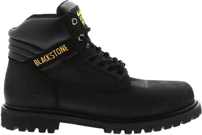 Blackstone 6 INCH OIL NUBUCK - 0929 Black - Worker - Black - Maat: 36