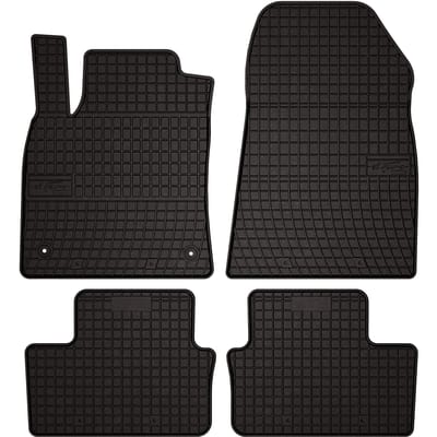 Wielganizator SolidPRO - Rubber Automatten - Renault Clio V E-Tech - Zwarte Kleur - Op Maat Gemaakt