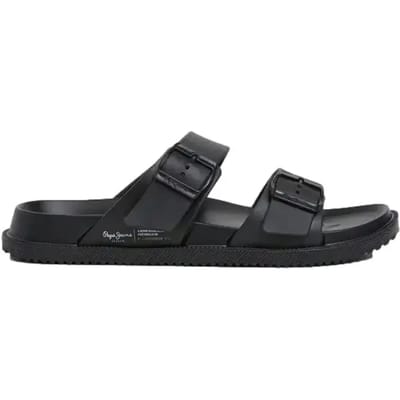 Pepe Jeans Ocean Brand Slippers Zwart EU 41 Man