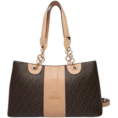 Liu Jo Ematite - Shopper S 30 cm (testa moro/dk.cipria)