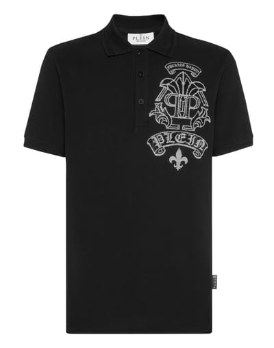 Polo Shirt Ss Strass Tattoo