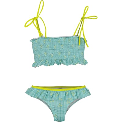 2-delig zwempak voor meisjes Paper Boat Water garden Smocked
