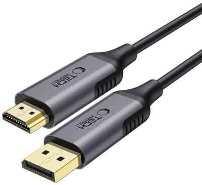 Tech-Protect UltraBoost Serie - DisplayPort naar HDMI Kabel - 4K 60Hz - 2m